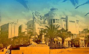 SIDI BEL ABBES 521  MONUMENT AUX MORTS  CINEMA LE VOX